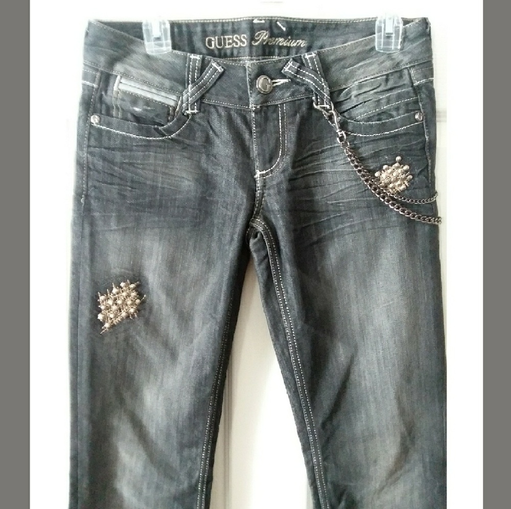 GUESS PREMIUM DAREDEVIL Bootcut jeans..$FIRM